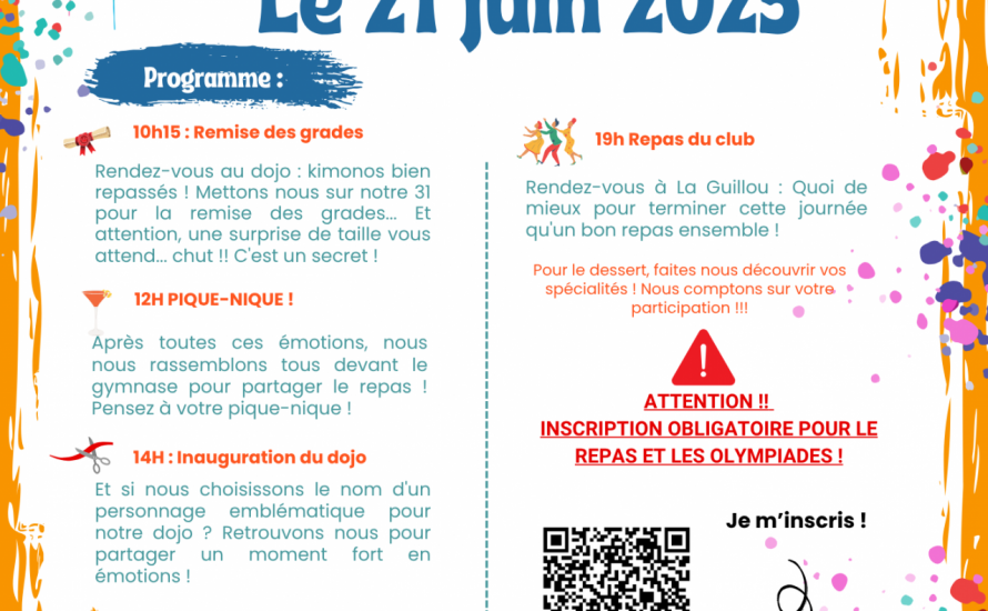 Remise des grades - Judo Club Lalinde